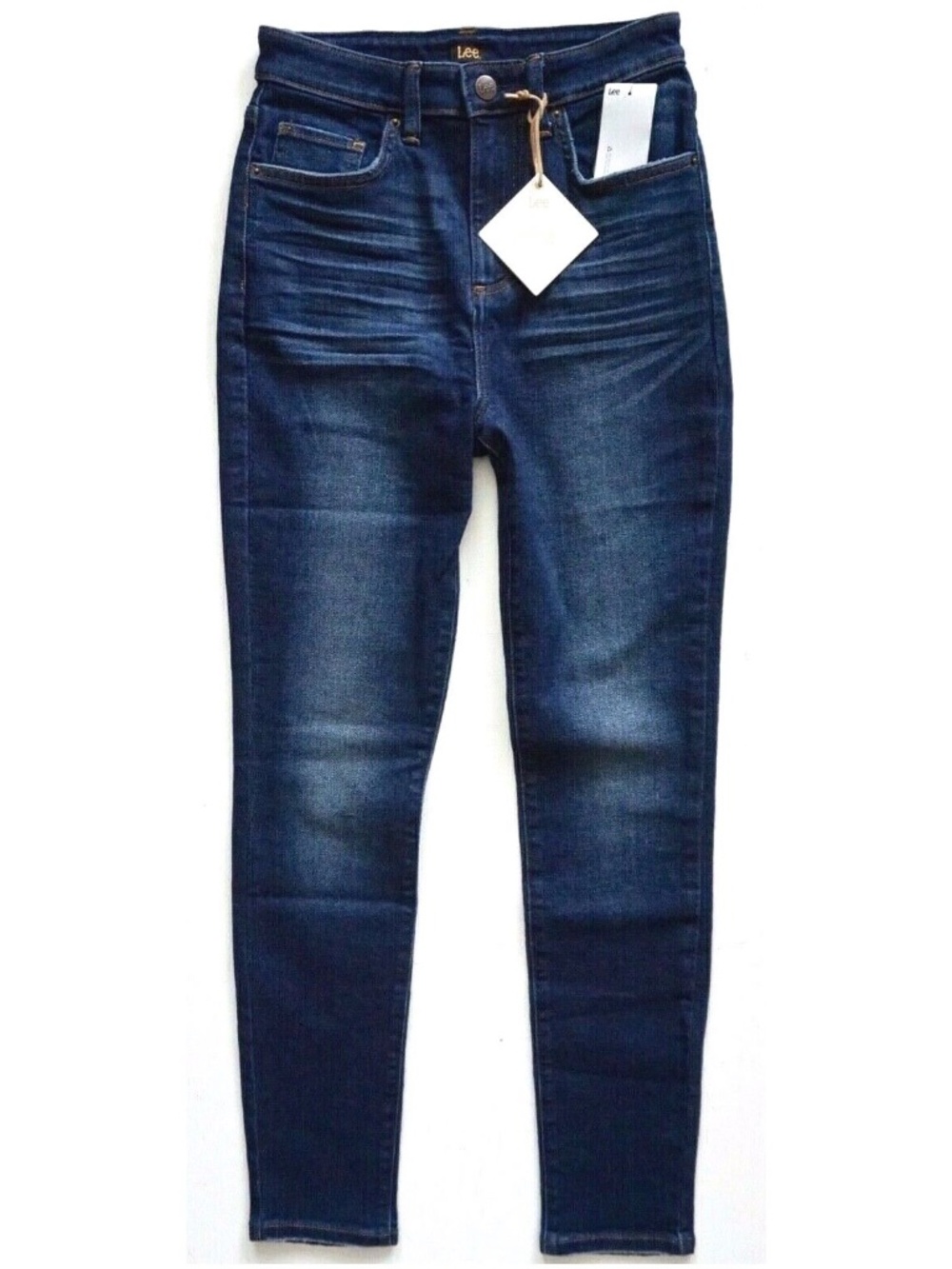 Lee Vintage Modern Nwt Compass High Rise Skinny Stretch Jeans 25